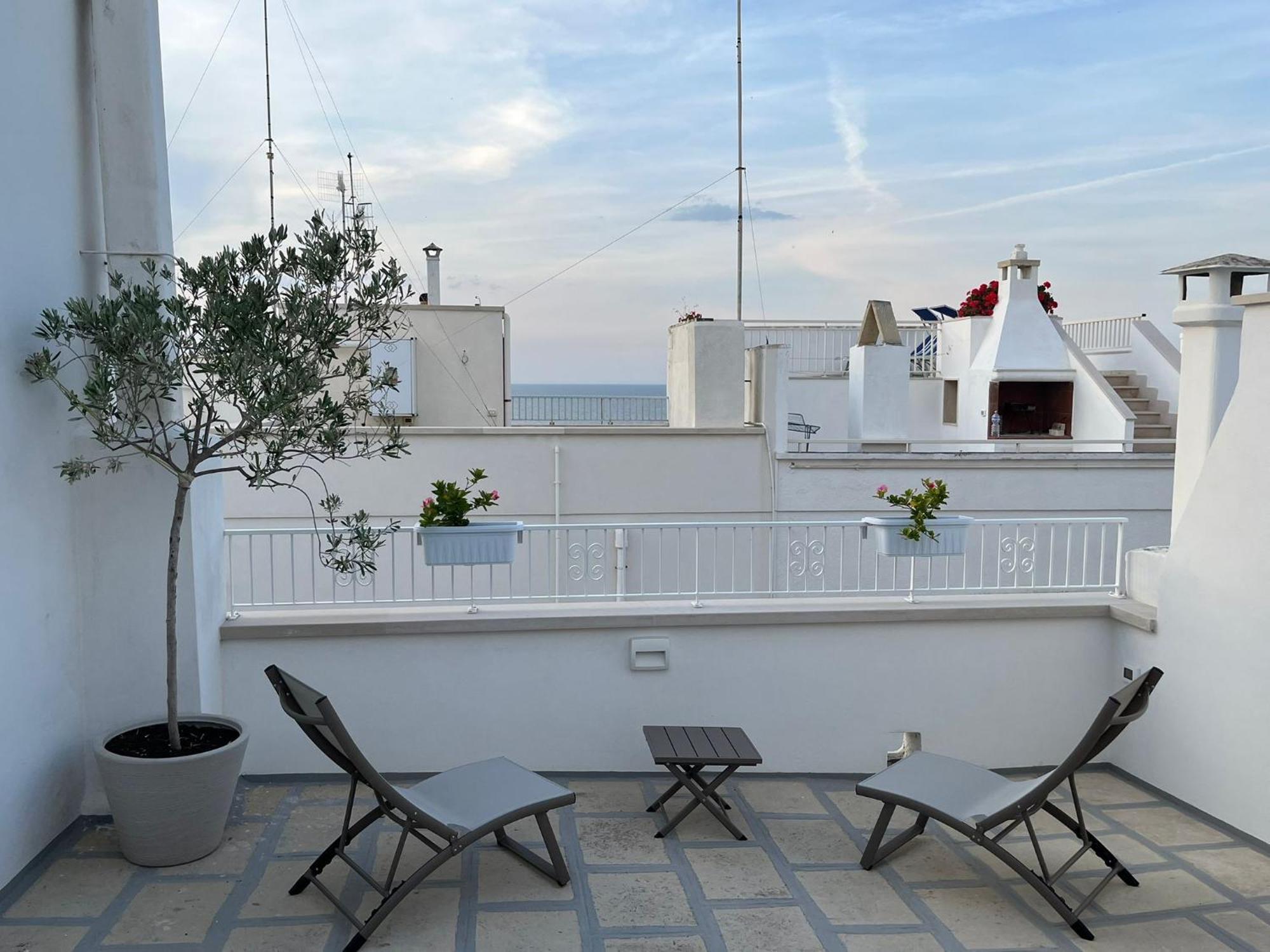 滨海波利尼亚诺El-Mar Locazione Turistica House With Exclusive Terrace公寓 外观 照片